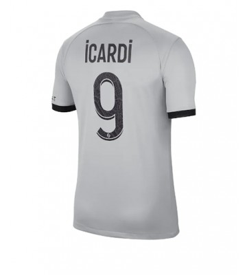 Paris Saint-Germain Mauro Icardi #9 Bortedrakt 2022-23 Kortermet